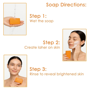 Lightening Whitening <b>Soap</b> 200g Carrot Complexion <b>Soap</b> - Product Image 4