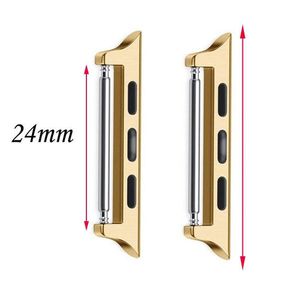 Adaptateur de connecteur de bracelet de montre pour <span class=keywords><strong>Apple</strong></span> <span class=keywords><strong>Watch</strong></span> Series 10 42mm 46mm pour IWatch Series 9 <span class=keywords><strong>8</strong></span> 7 38 40 <span class=keywords><strong>41</strong></span> 45 49 <span class=keywords><strong>mm</strong></span> Noir Argent Or - Product Image 5