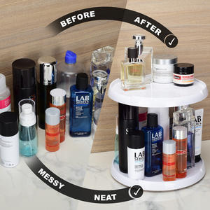 Support de rangement coulissant à double couche: adapté au rangement à domicile, en particulier <span class=keywords><strong>sous</strong></span> les éviers de cuisine et dans les salles de bain - Product Image 2