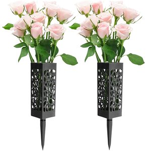 Cesta <span class=keywords><strong>de</strong></span> <span class=keywords><strong>flores</strong></span> hueca para jardín, patio exterior, césped, ceremonia <span class=keywords><strong>de</strong></span> limpieza <span class=keywords><strong>de</strong></span> <span class=keywords><strong>tumbas</strong></span>, culto a los antepasados, cementerio, cesta para arreglos florales - Product Image 6