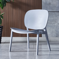 Chaise contemporaine en plastique polypropylène pour la maison Restaurant Salle à manger Chaises empilables pour salon Entrepôt Meubles bon marché