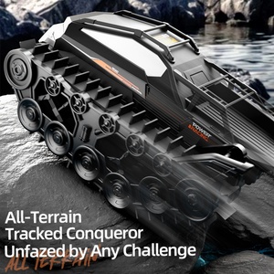 Nouveau char électrique amphibie étanche sur chenilles, jouet d'extérieur pour enfants, modèle tout-terrain - Product Image 2