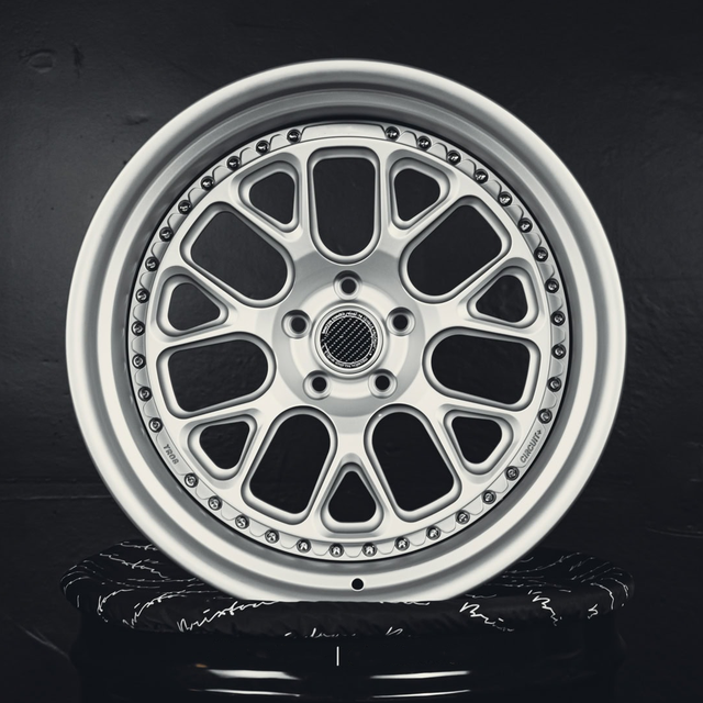 FSB New Luxury Custom 2-Piece Forged 20" Aluminium Alloy Mesh Design Deep Dish Racing Wheel Rim 40mm ET Parts Polished Finish