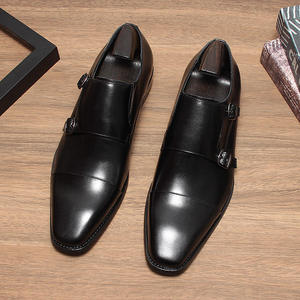 Chaussures de ville italiennes pour hommes, nouvelle collection, à bout pointu, de haute qualité, en cuir, pour affaires et occasions formelles - Product Image 5