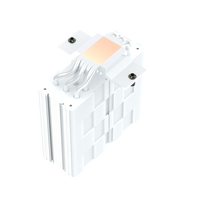 Refroidisseur d'air pour processeur de bureau FEZCOOL AL550, 5 caloducs, roulement fluide, contrôle intelligent de la température, ventilateur silencieux, compatible avec tous les modèles
