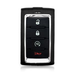 Groothandel Oem 4 Knoppen Auto Sleutelhanger Afstandsbediening Keyless Entry Voor 2021-2024 Jeep <span class=keywords><strong>Grand</strong></span> Cherokee <span class=keywords><strong>Grand</strong></span> Wagoneer 433.92Mhz 4a/Hitagaes - Product Image 1