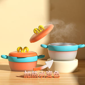 Vente en gros de bol d'alimentation pour bébé à succion pour mélanger les aliments ensemble de bols d'entraînement pour bébé en <span class=keywords><strong>plastique</strong></span> écologique - Product Image 5