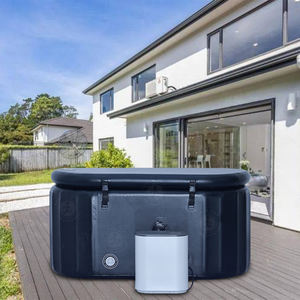 <span class=keywords><strong>Jacuzzi</strong></span> intérieur pour 2 personnes avec pompe à air et couvercle gonflable <span class=keywords><strong>Jacuzzi</strong></span> portable pour la relaxation en couple - Product Image 1