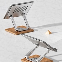 Support de tablette pliable à 360 degrés °   Support rotatif réglable pour tablette iPad, pour iPad Pro/Air de grande taille, support pivotant pour la maison et le bureau