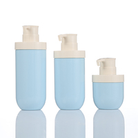 Offre Spéciale nouveau Style vide désinfectant pour les mains lavage du corps bouteilles de pompe sans air 60/100/150/200/250ml