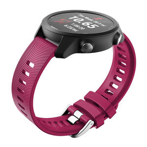 Bracelet en silicone 20MM pour <span class=keywords><strong>Garmin</strong></span> Forerunner 245 245M 645 Vivoactive 3 5 Soft <span class=keywords><strong>Venu</strong></span> <span class=keywords><strong>2</strong></span> SQ2 Plus Durable et confortable Smart Wa - Product Image 2