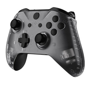 Extremerate Customized Clear Full Control Shell for Xbox for Xbox One S <b>Controller</b> Housing Case Cover With Handle <b>Grip</b> Side Rail - Product Image 4