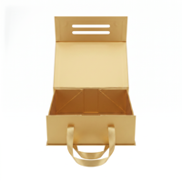 Boîte cadeau pliable personnalisée avec fermeture à ruban, en carton rigide de qualité export, pour chaussures et vêtements, avec design imprimé en couleur