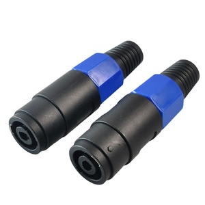 SpeakOns Compatible 4-Pole Twist Lock <span class=keywords><strong>Speaker</strong></span> Hembra Adaptador Conectores Alta calidad para una fácil conexión - Product Image 1