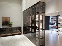 Vitrine en verre transparente pour mobilier et armoire, idéale pour les bâtiments commerciaux - Offre Spéciale