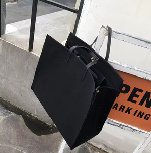 Nouveau sac à main en toile de coton classique tendance, sac à main de plage personnalisé pour femmes, sac de shopping en toile - Product Image 2