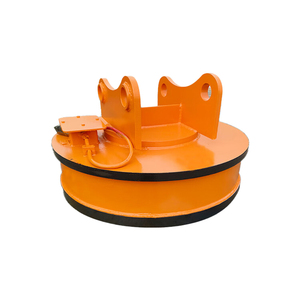 Mandrin électromagnétique de levage pour la manutention de ferraille ronde, aimant de levage pour ferraille électrométallique, mandrin de levage pour excavatrice - Product Image 3