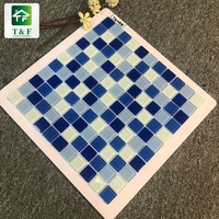 Prix d'usine, mosaïque en verre cristal de 4 mm pour piscine, salle de bain, cuisine et hôtel