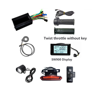 Kit de contrôleur de moteur pour vélo électrique à gros pneus (Fat Ebike) 36V 48V 52V 26A 750W, compatible avec les modèles à engrenages - Product Image 2