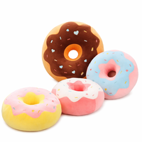 Coussin de sol géant en peluche en forme de donut, super doux, écologique, pour enfants, idéal pour la sieste et la salle de jeux à la maison