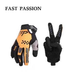 卸売カスタムロゴモトクロスブロックチェックサイクリンググローブフルフィンガースポーツモトクロスグローブデザインバイクレーシンググリップ - Product Image 4