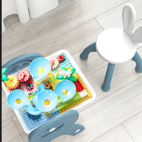 Jouets de peinture multifonctionnels pour enfants, tableau magnétique effaçable, table et chaises, jouets de dessin magiques pour enfants