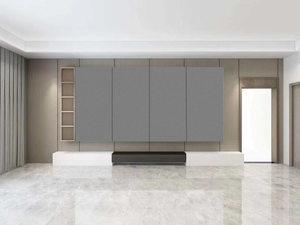 Paneles de Pared de Película Metálica, Paneles Decorativos Modernos Resistentes al Fuego, Paneles WPC para Uso Doméstico y Comercial, Revestimiento de Pared Impermeable - Product Image 3