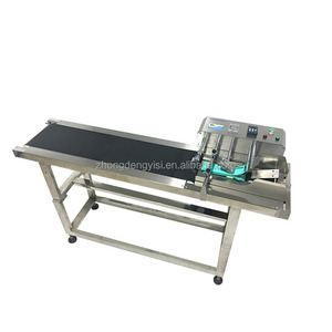 Machine d'impression automatique de date d'expiration, codeur de date par lots avec convoyeur pour cartons et sacs en plastique - Product Image 2