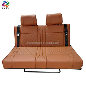 เบาะนั่งรถบ้าน LXRV กว้าง 100 ซม. คุณภาพสูง หนัง Napa สำหรับรถตู้แคมป์เปอร์ <span class=keywords><strong>2</strong></span> ที่นั่ง เบาะนั่งแบบเตียงคู่ เบาะนั่งแบบกำหนดเองสำหรับรถตู้ MPV และรถบ้าน - Product Image 1