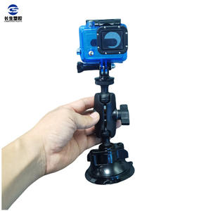 Support de navigation fixe GoPro DJI avec ventouse de 8 cm de diamètre pour caméra d'action et téléphone portable – Support de prise de vue automobile - Product Image 1