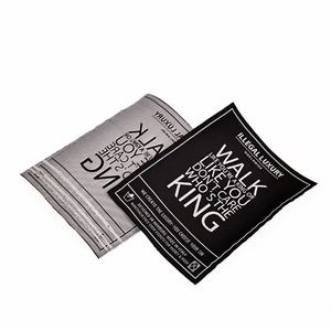 Etiqueta Termoencogible Impermeable de Tela No Tejida para Ropa de Bebé, Etiqueta para Camisetas con Logotipo Personalizado - Product Image 2