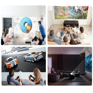 Byintek K18 Real 1080P Điện Thoại Di Động Thông Minh 4K Máy Chiếu Di Động LED <span class=keywords><strong>LCD</strong></span> Video Đa Phương Tiện Rạp Hát Tại Nhà (Thêm 40USD Cho Android) - Product Image 6