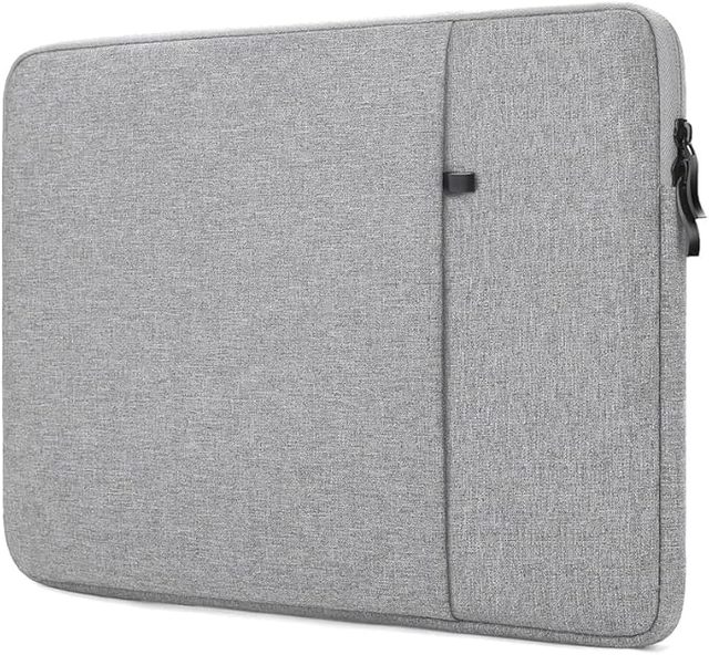 Laptop Sleeve Case for 2026 MacBook Air 15 Inch Apple M2 M3 M4 Chip A2941 A3114 A3241 Shockproof Carrying Bag Cover Space Gray