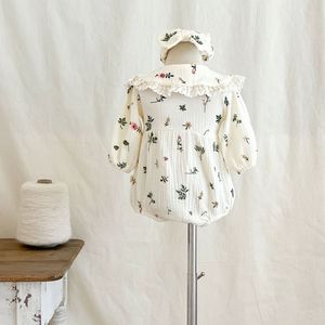 Детский хлопковый комбинезон с цветочным принтом - Product Image 3