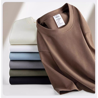 Lmt2115 Bestseller Groothandel Custom Zwaargewicht 320 Gsm 100% Katoenen T Shirts Blanco T Shirts Voor Mannen Voor Vrouwen