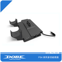 Support vertical TP4-19061 avec ventilateur de refroidissement pour station de charge double manette PS4, accessoires de jeu PS4