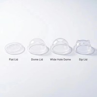 Gobelets en plastique jetables personnalisés avec logo imprimé, transparents, pour café glacé, jus, 12oz, 16oz, 22oz, 32oz
