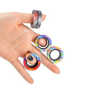 Set di Anelli Magnetici Antistress, Giocattoli per <span class=keywords><strong>ADHD</strong></span>, Magneti Girevoli per <span class=keywords><strong>Adulti</strong></span>, Anelli Magnetici per Ansia e <span class=keywords><strong>Terapia</strong></span> - Product Image 5
