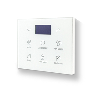 Pannello Interruttore Luce Intelligente KNX Touch, Installazione a Incasso EU, Controllo Luci per Camere d'Albergo, Sistema di Domotica - Product Image 2