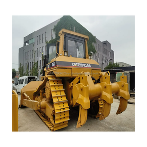 Terrassement routier utilisé Cat D6r Bulldozer Caterpillar D6 tracteur à chenilles hydraulique Bull Dozer D6h - Product Image 4