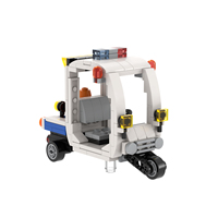 MOC1717 Voiture de patrouille Zootropolis 170 pièces Briques Créatives à assembler DIY Blocs de construction éducatifs en plastique Jouets cadeaux pour enfants