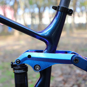 Suspensión completa Emtb de 1000 vatios Marco de aleación de aluminio de 27,5 pulgadas y horquilla de descenso motor Mid Bafang bicicleta eléctrica de montaña todoterreno - Product Image 3