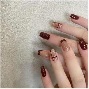 Valse Nagels Voor Pers Ons Franse <span class=keywords><strong>Tips</strong></span> Transparante <span class=keywords><strong>Tips</strong></span> Zwart Bling Xl 3d 100 Pcs Luxe 24 Packs Valse Nagels Voor Been Frans