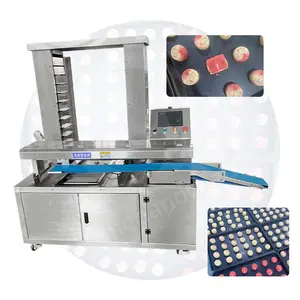 OCEAN Auto Cake Uyghur Bread Kubba Maamoul Tray Arrange Machine Food Cookie Aligning Machine Bakery