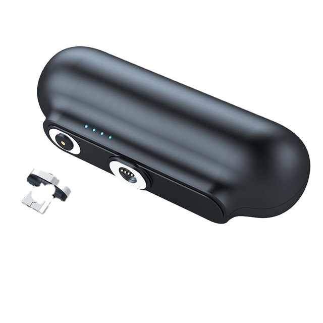 3 in 1 Plug Mini Portable Magnetic Finger Power Bank Fast Charger Emergency Battery 3000mah/5000mah Powerbank for Mobile Phone