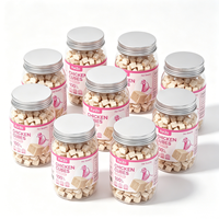 Friandises pour animaux de compagnie en cubes de poulet et de canard lyophilisés, 100% viande pure, collations riches en protéines pour chats et chiens, nourriture pour animaux de compagnie