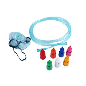 <span class=keywords><strong>Masque</strong></span> Venturi à oxygène en PVC de qualité médicale de taille pédiatrique adulte d'approvisionnement d'usine avec kit de nébuliseur - Product Image 3