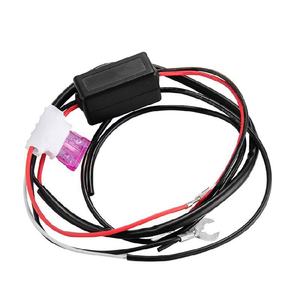 Arnés de cableado LED al por mayor 2 en 1 con interruptor para faros de motocicleta, coche, camión, luces intermitentes, arnés de cableado personalizado - Product Image 4