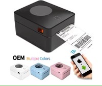 Mini imprimante thermique de bureau 4 pouces pour étiquettes de codes-barres 100*110mm en stock