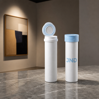 Tube personnalisé imprimé pour comprimés effervescents et dessiccants, pour emballage de vitamines et produits de santé, vente en gros, OEM, qualité alimentaire